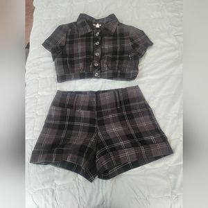 Vintage Crop top set